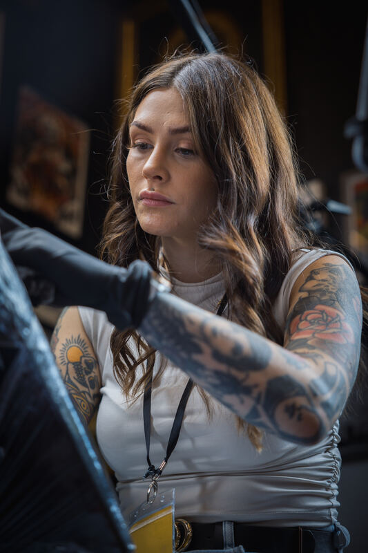 Gee Jenkins — tattoo artist at The Church Tattoo Studio