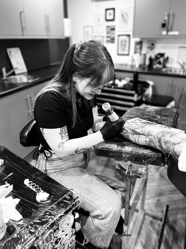 Lauren Tedd — tattoo artist at The Church Tattoo Studio