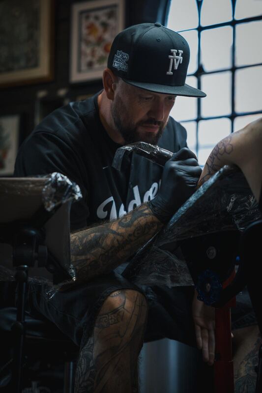 Matt OG — tattoo artist at The Church Tattoo Studio